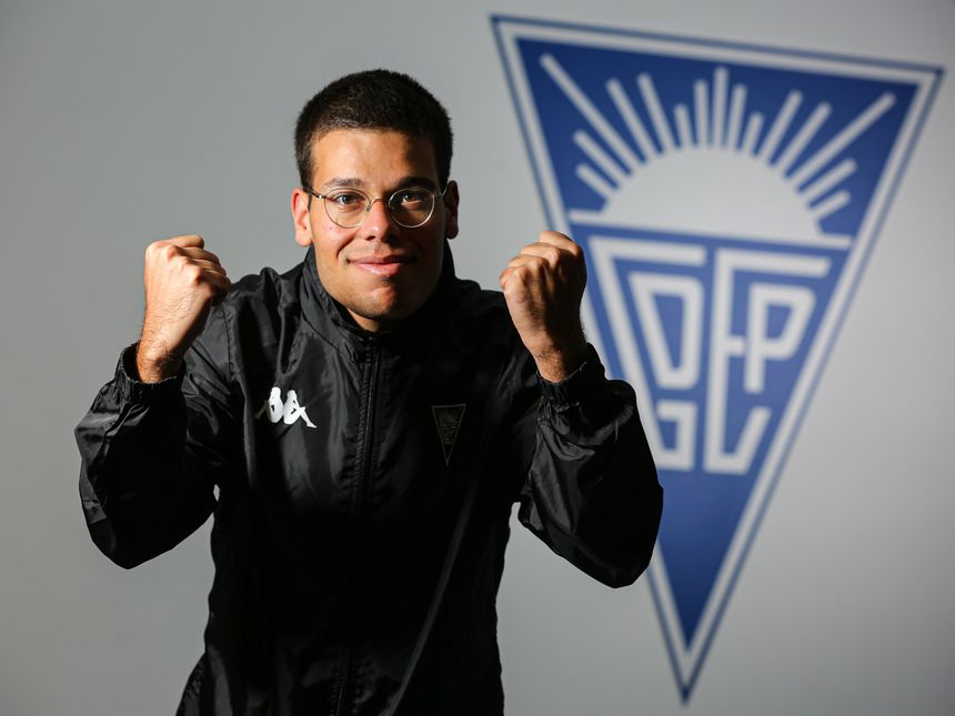 Conheça a curiosa história de Manuel Torgal, videógrafo do Estoril que é também um promissor 'rapper'. Foto: Estoril Praia SAD