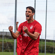 Gonçalo Paciência, ponta de lança do Santa Clara (foto: Santa Clara/Instagram)