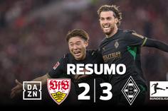 Cinco golos em Estugarda no arranque da jornada (resumo)
