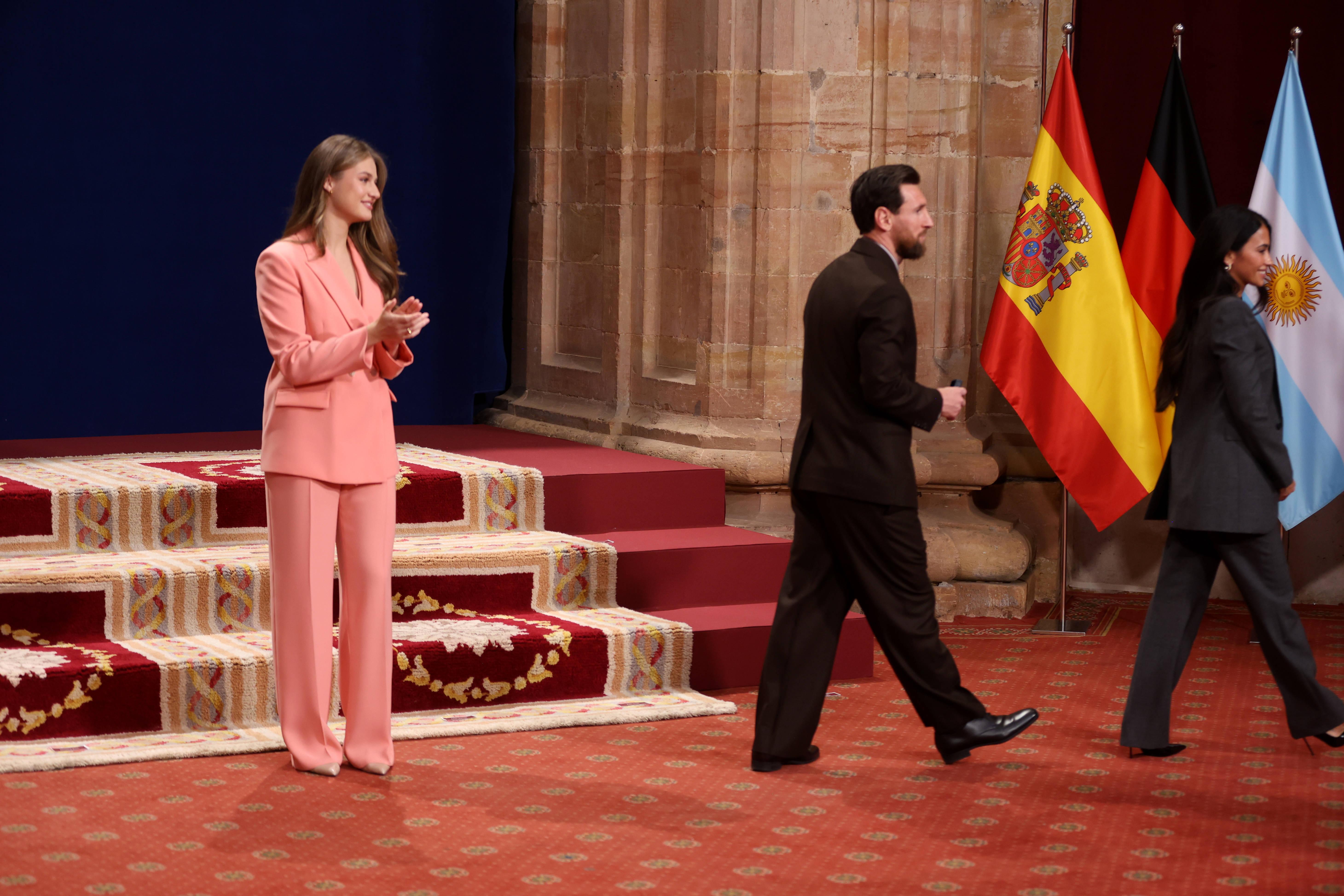 Messi recebe Prémio Princesa das Astúrias 2026 entregue pela princesa Leonor