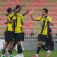 Festejos do Al Ittihad frente a Bruno Lage - Foto: Al Ittihad