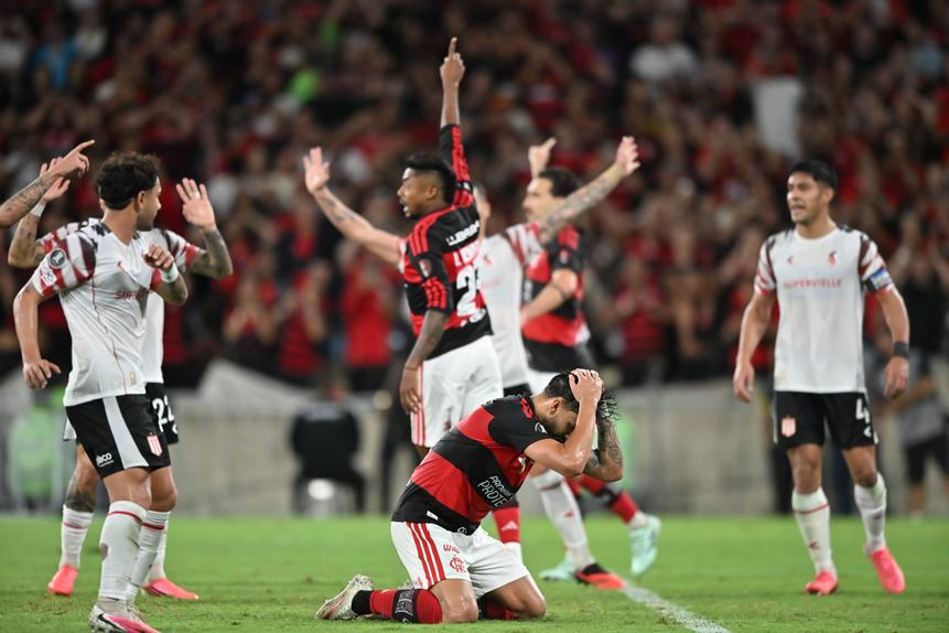 Fase do Flamengo- Estudiantes