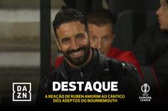 Adeptos do Bournemouth 'picaram' Amorim... e a reação do treinador não podia ser melhor