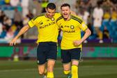 Ronaldo e Al-Hamdan marcaram para o Al Nassr - Foto: X/@AlNassrFC
