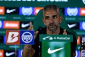 Rui Borges fez conferência de imprensa na Academia Cristiano Ronaldo, em Alcochete - Foto: SPORTING CP