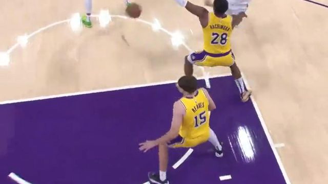 Que maldade de Doncic a LeBron!