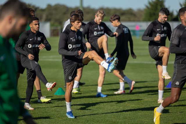 Sporting: Internacionais de volta ao treino e Catamo também