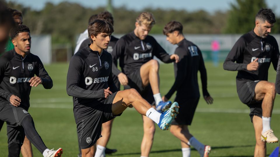 Sporting: Internacionais de volta ao treino e Catamo também