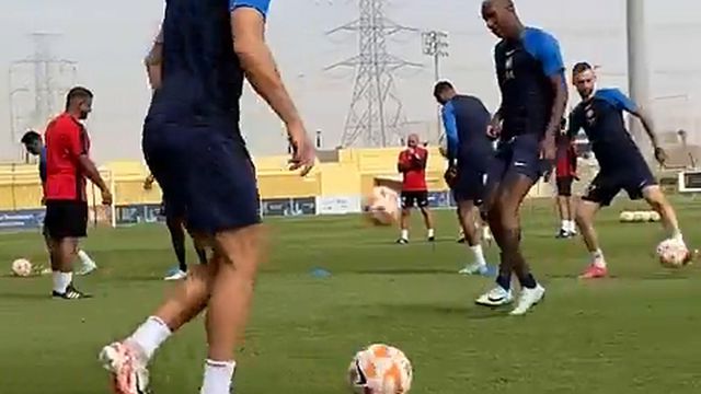 Ronaldo e Otávio não se 'largam'