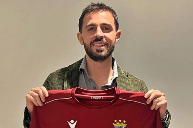 GD Sesimbra agradece gesto de Bernardo Silva