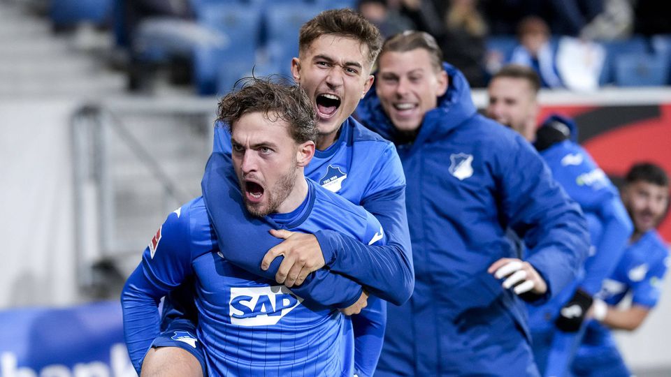 Atenção, SC Braga: Hoffenheim vence Leipzig em jogo com sete golos