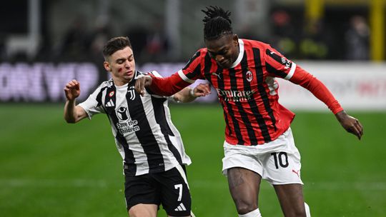 Milan-Juventus: empate entre portugueses num jogo desinspirado