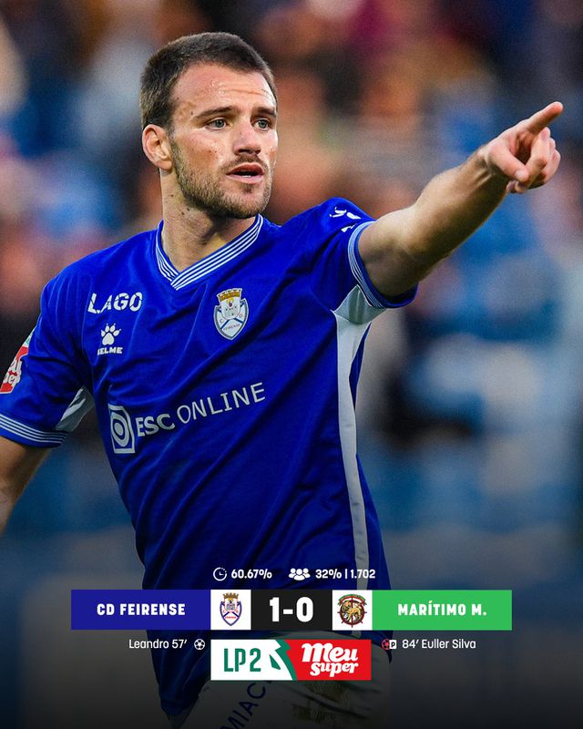 Feirense vence em casa... dois meses depois.