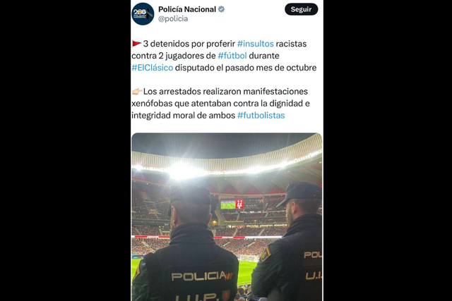 Atl. Madrid reage a publicação da polícia: «De certeza que é apenas um erro...»