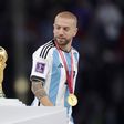 Papu Gómez foi campeão do mundo pela Argentina no Qatar