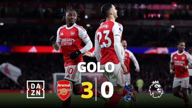 A segunda parte começou e o Arsenal marcou