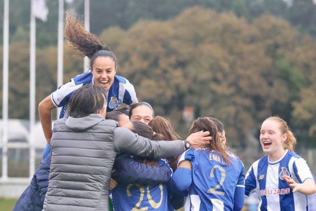 Equipa feminina do FC Porto fez história este domingo (D. R.)