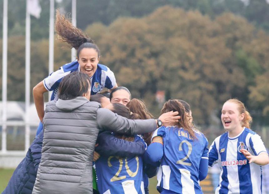 Equipa feminina do FC Porto fez história este domingo (D. R.)