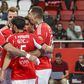 Benfica perdeu três dos últimos cinco jogos com os leões, mas etsá confiante - Foto: SL Benfica