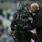Guardiola com palavras duras para o operador de imagem no Newcastle-Manchester City - Foto: Imago