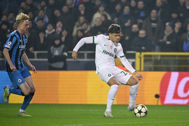 Joaquin Seys esteve no duelo da época passada entre Club Brugge e Sporting. Foto: IMAGO