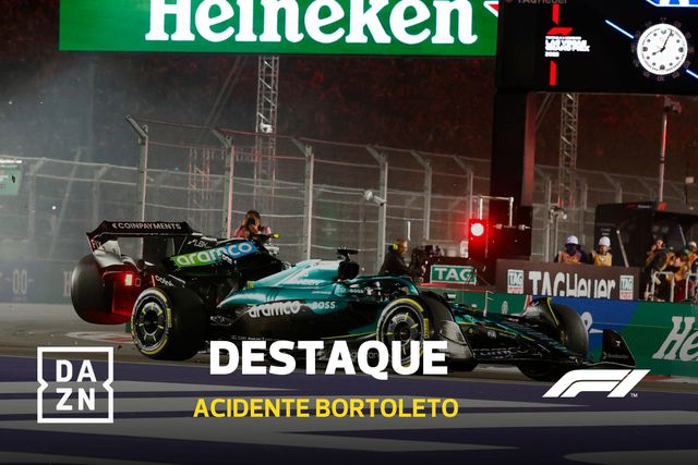 Bortoleto arrancou bem... mas esqueceu-se que há curvas na F1