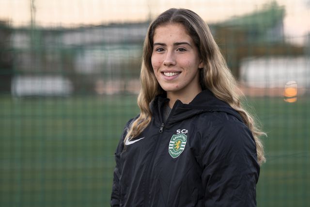 Carolina Santiago é a segunda melhor marcadora da época do Sporting - Foto: Maycon Quiozini