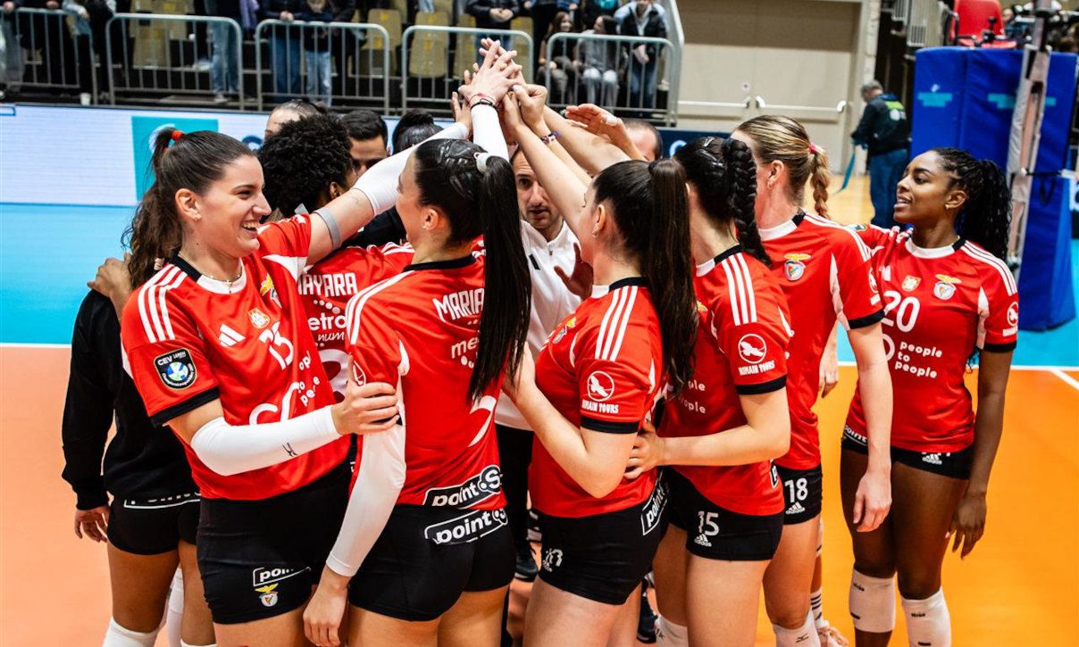 Equipa de voleibol feminino do Benfica 2025-26. SL Benfica