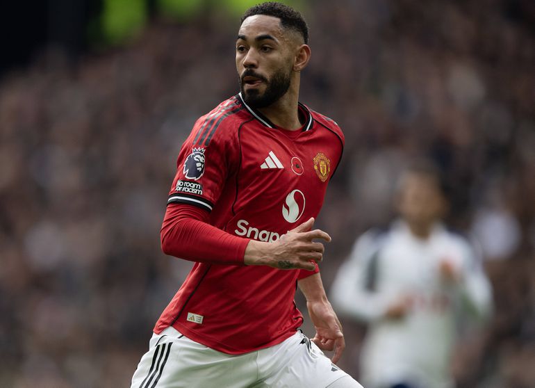 Matheus Cunha, avançado do Manchester United