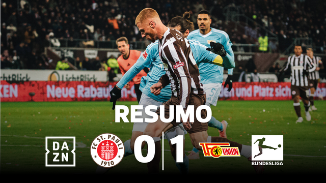 St. Pauli volta a perder e vão oito derrotas consecutivas (resumo)