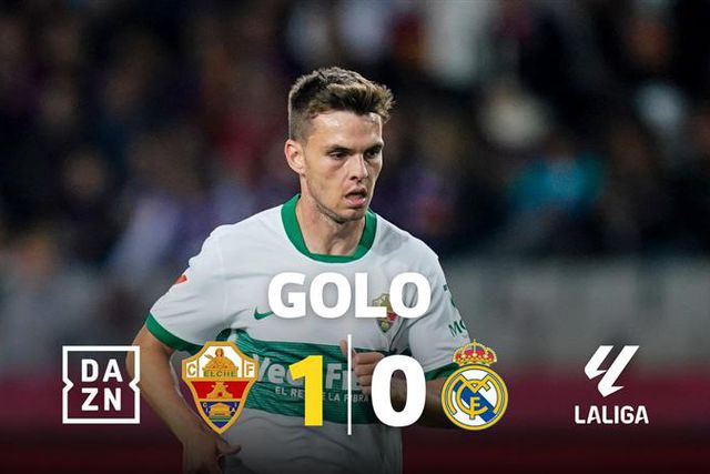 Surpresa: Elche a vencer contra o Real Madrid