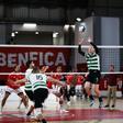 Jogo de voleibol entre o Sporting e o Benfica 2025-26. Foto SL Benfica