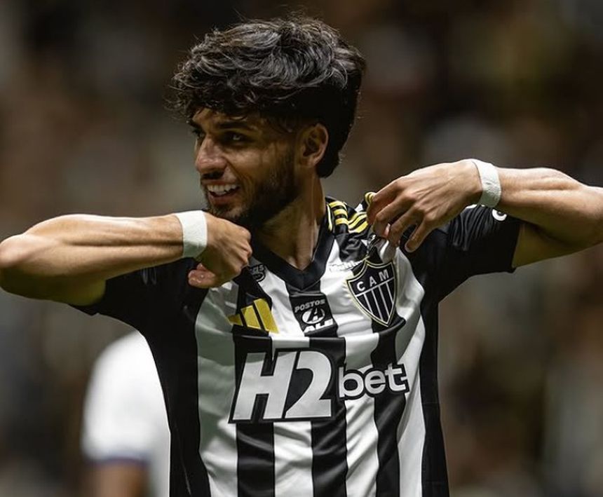 Biel, extremo-esquerdo do Atlético Mineiro - Foto: Instagram do jogador e clube