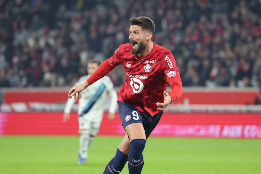 Olivier Giroud, avançado do Lille