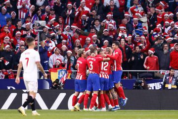 Atlético Madrid volta às vitórias às custas do Sevilha