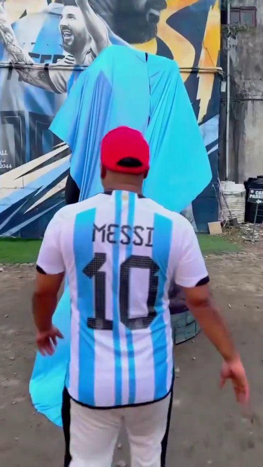 Messi já tem estátua na Índia e há quem diga que ficou favorecido