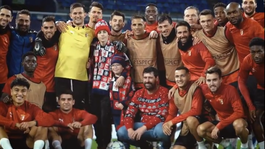 Vídeo de Natal do SC Braga conta a história da união de dois irmãos separados