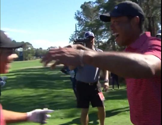 Vídeo: Filho de Tiger Woods assina primeiro 'hole-in-one' ao lado do pai