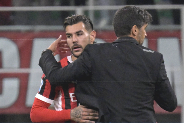 Milan: cresce a tensão entre Paulo Fonseca e Theo Hernández