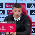 Bruno Lage comenta alterações no onze do Benfica