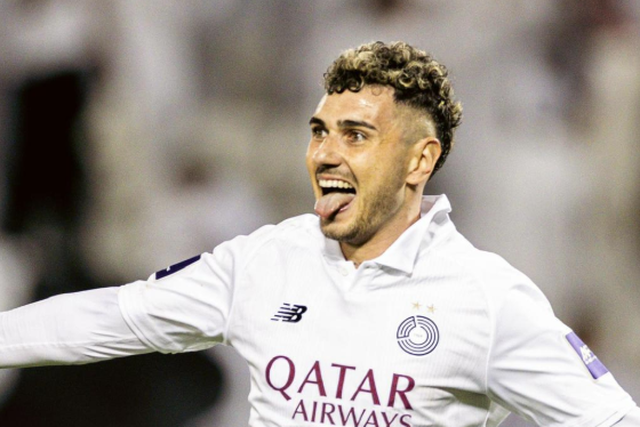 Rafa Mújica, antigo avançado do Arouca e agora no Al Sadd - Foto: Al Sadd