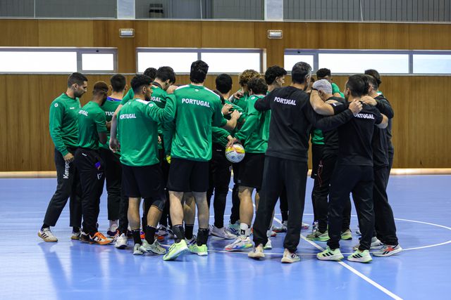 Seleção Nacional de andebol estagia em Rio Maior (FPA)