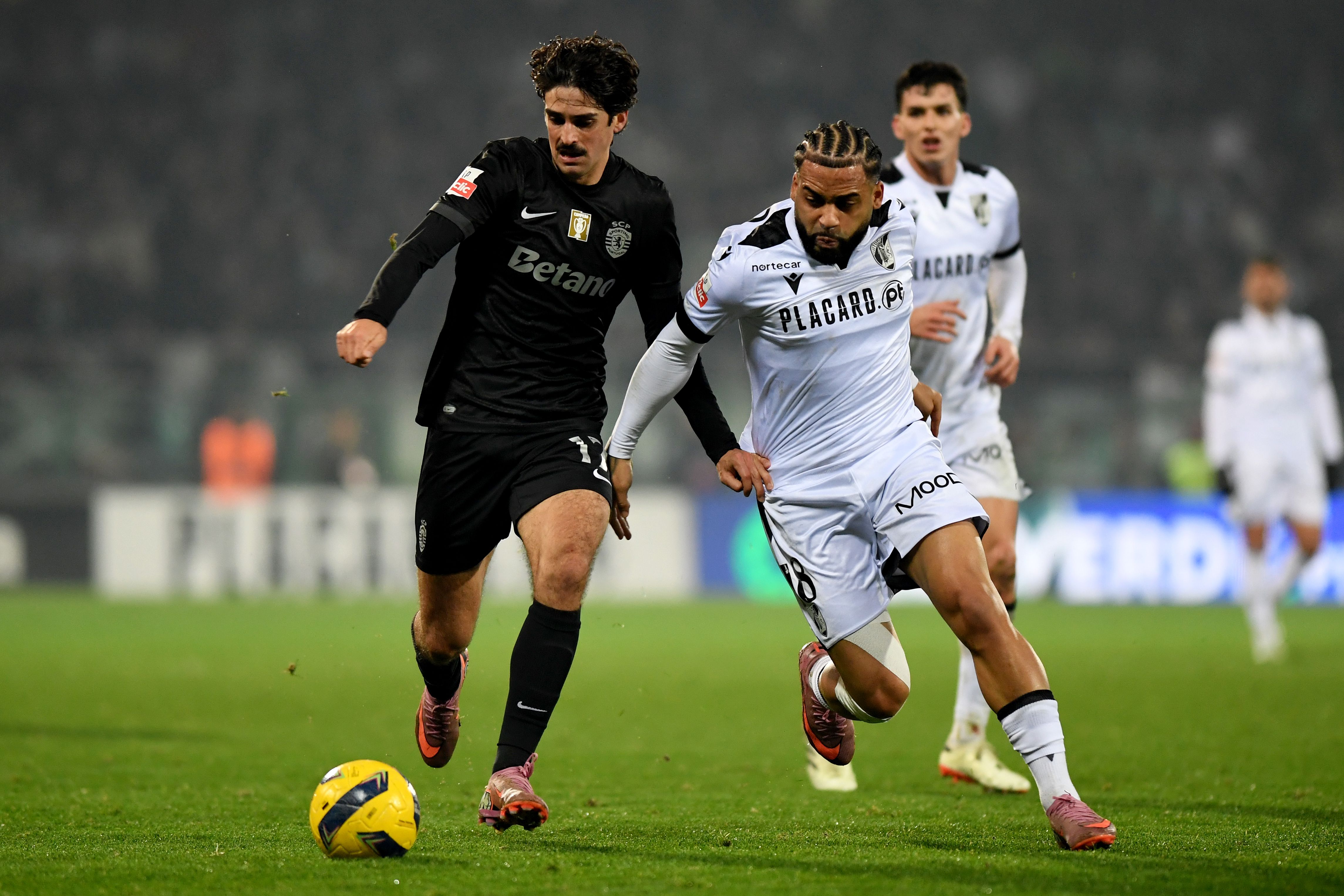 Trincão foi a principal figura na vitória dos leões em Guimarães - Foto: Rogério Ferreira/Kapta +