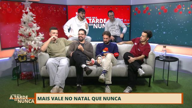 Mais Vale à Tarde Que Nunca, Especial de Natal - 25/12/2025