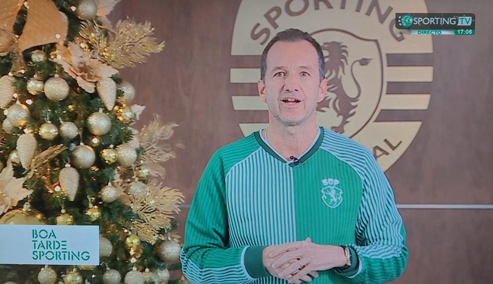 Frederico Varandas na Sporting TV - Foto: Sporting CP