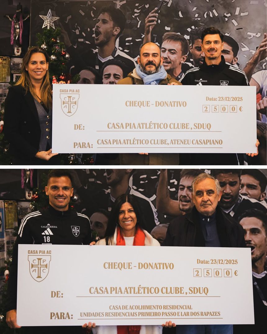 Casa Pia promove ação solidária de Natal - Foto: Casa Pia