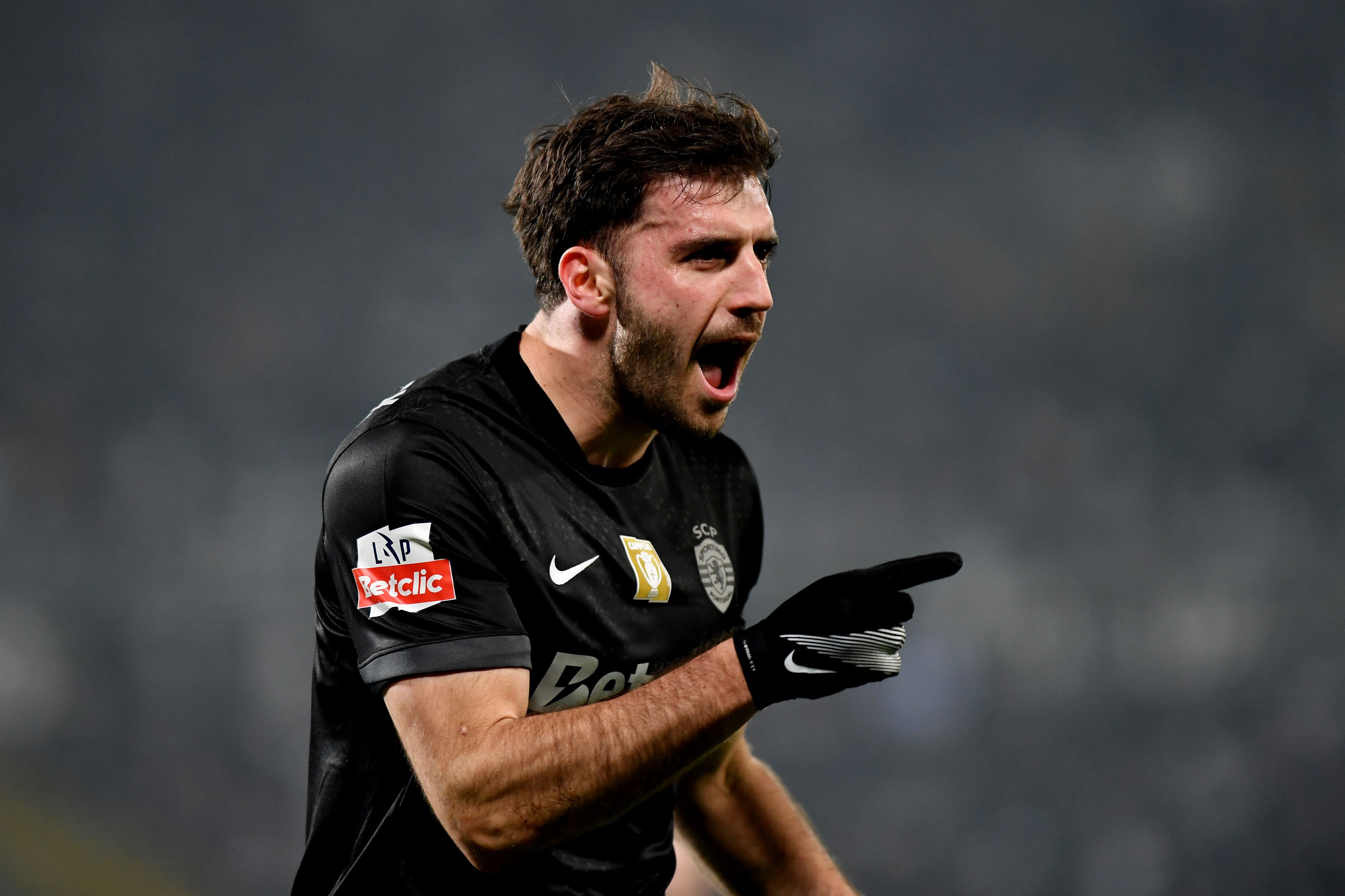 Fotis Ioannidis, avançado grego de 25 anos do Sporting - Foto: ROGÉRIO FERREIRA/KAPTA+