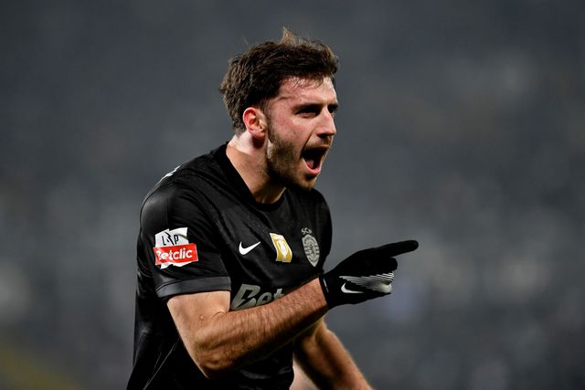 Fotis Ioannidis, avançado grego de 25 anos do Sporting - Foto: ROGÉRIO FERREIRA/KAPTA+