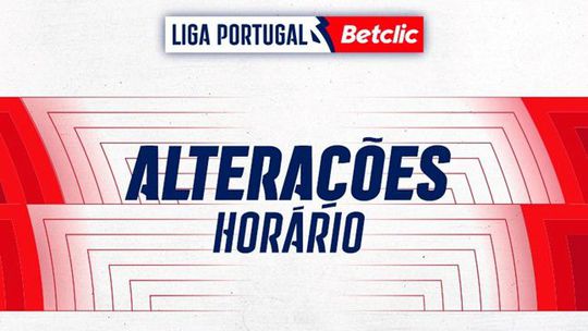 Liga: alterações de horários em cinco jogos das jornadas 19 e 20