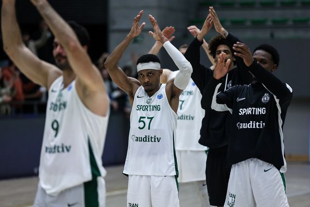 Sporting lidera de fio a pavio na Taça Europa